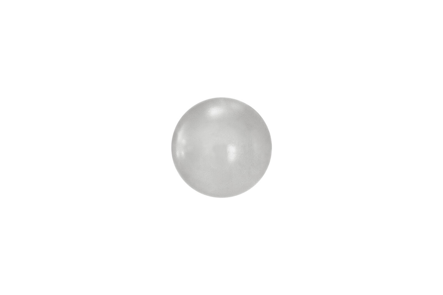 1 PAIRE DE B.O. BOUTONS TITANE
