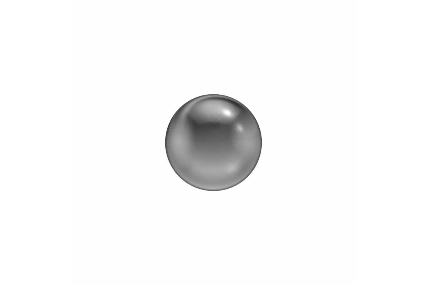 6PAIRE DE B.O. TITANE BOUTONS  4MM