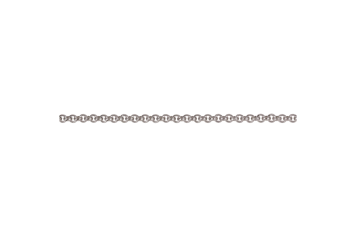 Chaine jasseron acier 2.0 mm