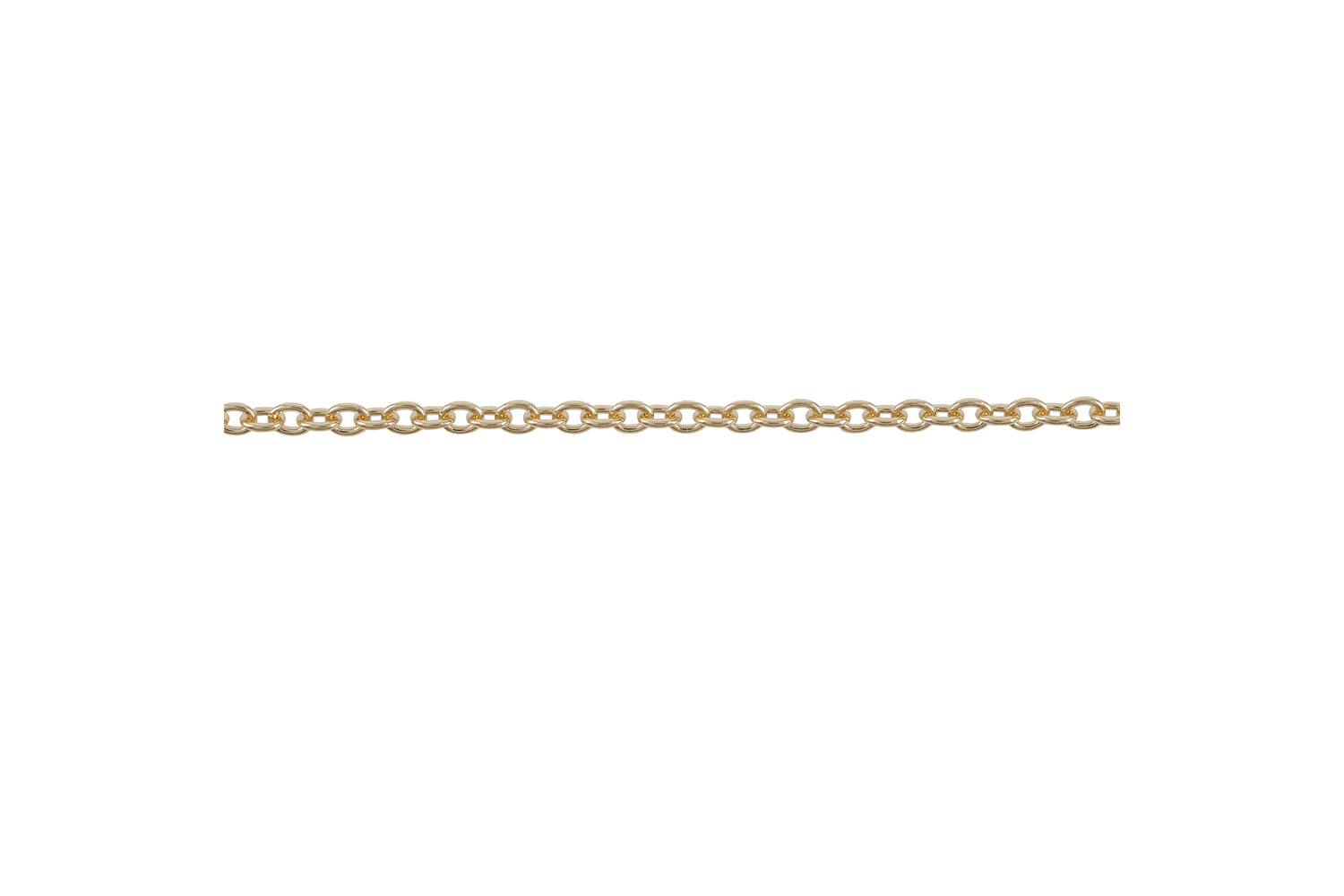 CHAINE ANCRE 9K JAUNE 1,4 MM