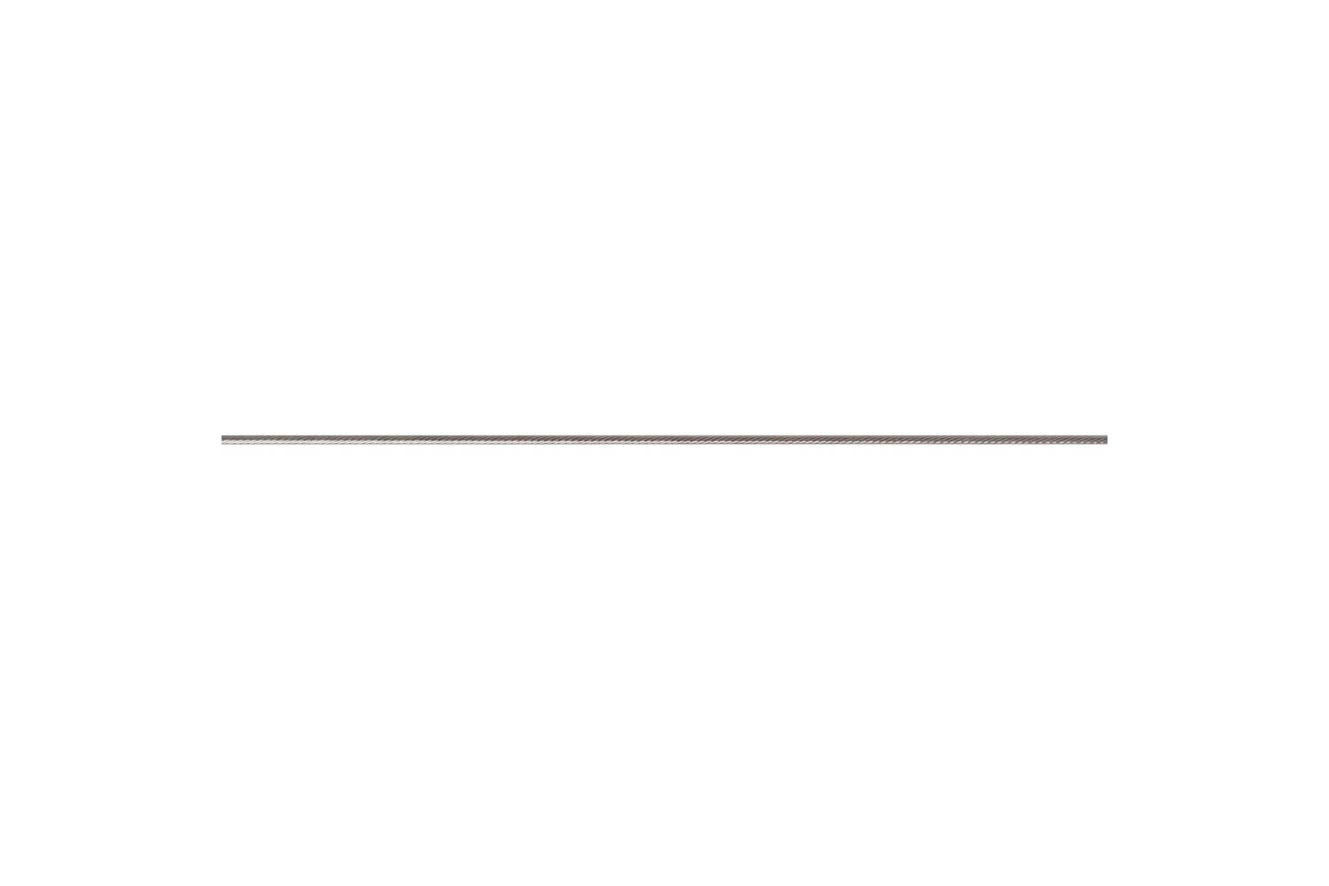 Kabel collier 0.6 mm staal