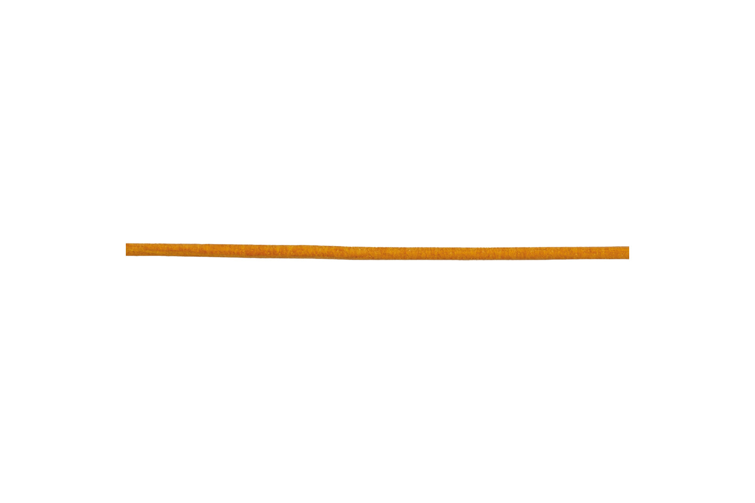 Corde en cuir jaune 1.5 mm