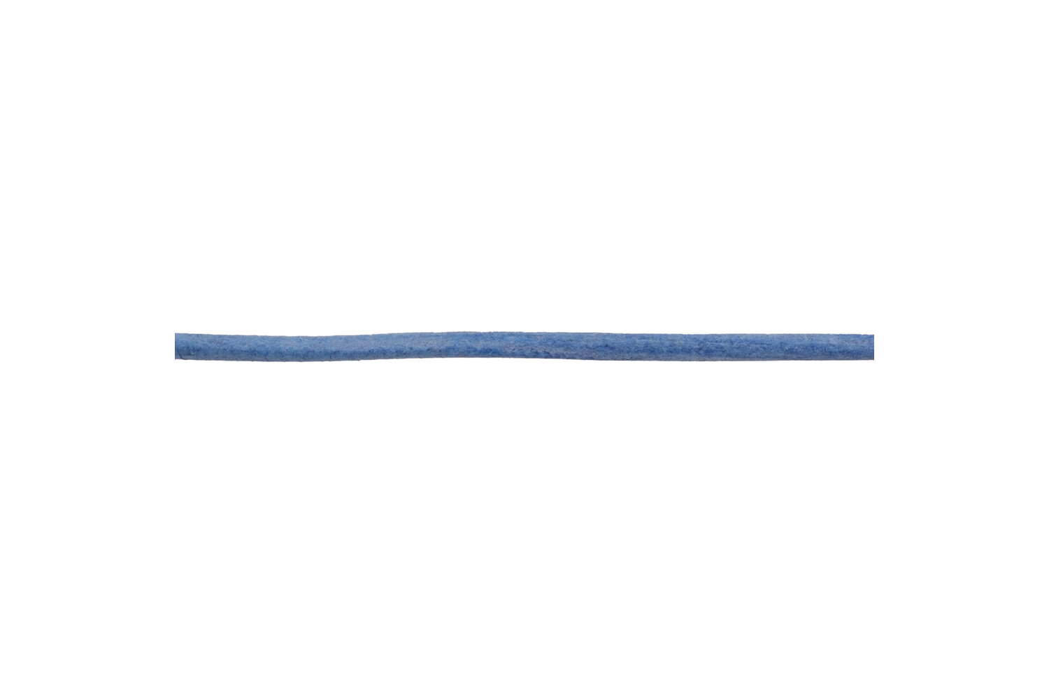 Corde en cuir  bleu clair 2.0 mm