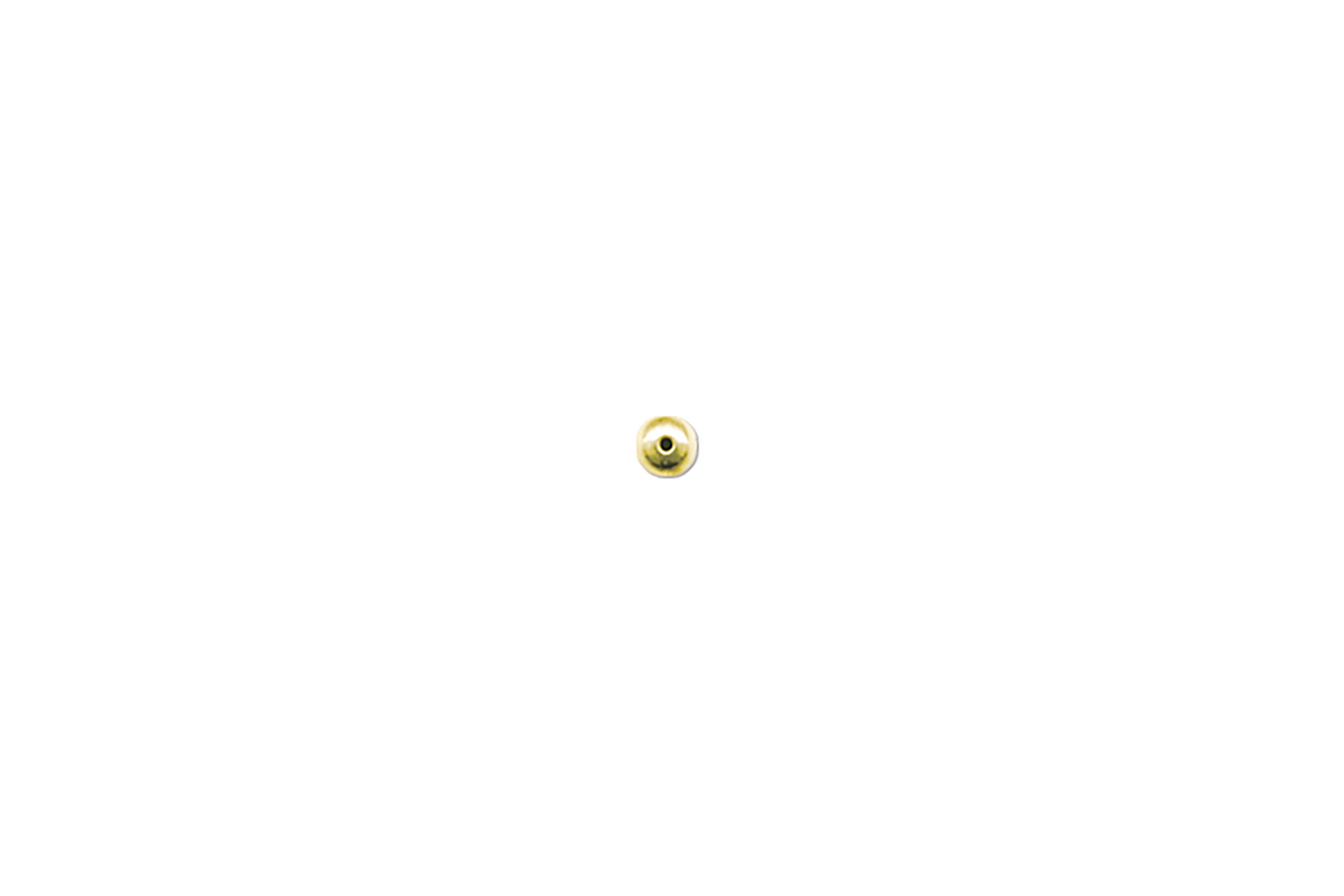 EMBOUTS POUR CORDE A MEMOIRE DORE 3,0 MM