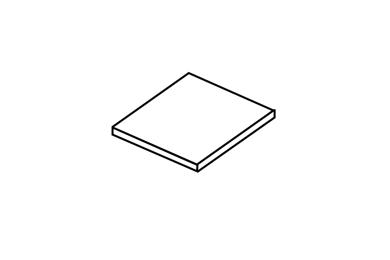 PLAQUE ARGENT (925/-) 0,6 MM