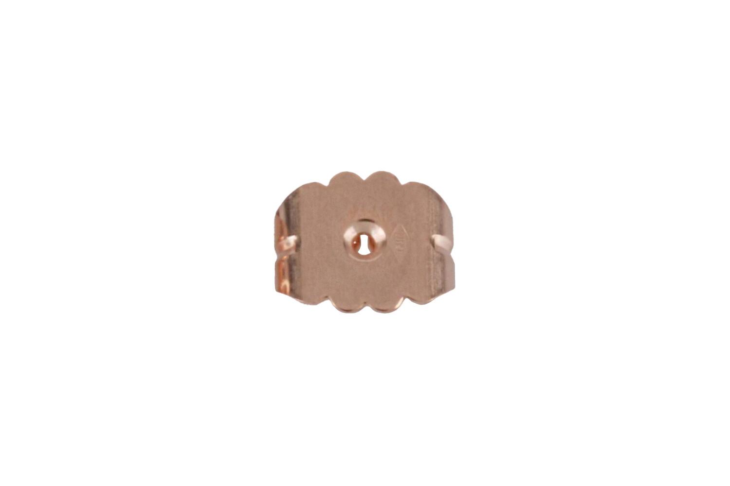 Poussette Belge massive or rouge 18 carats