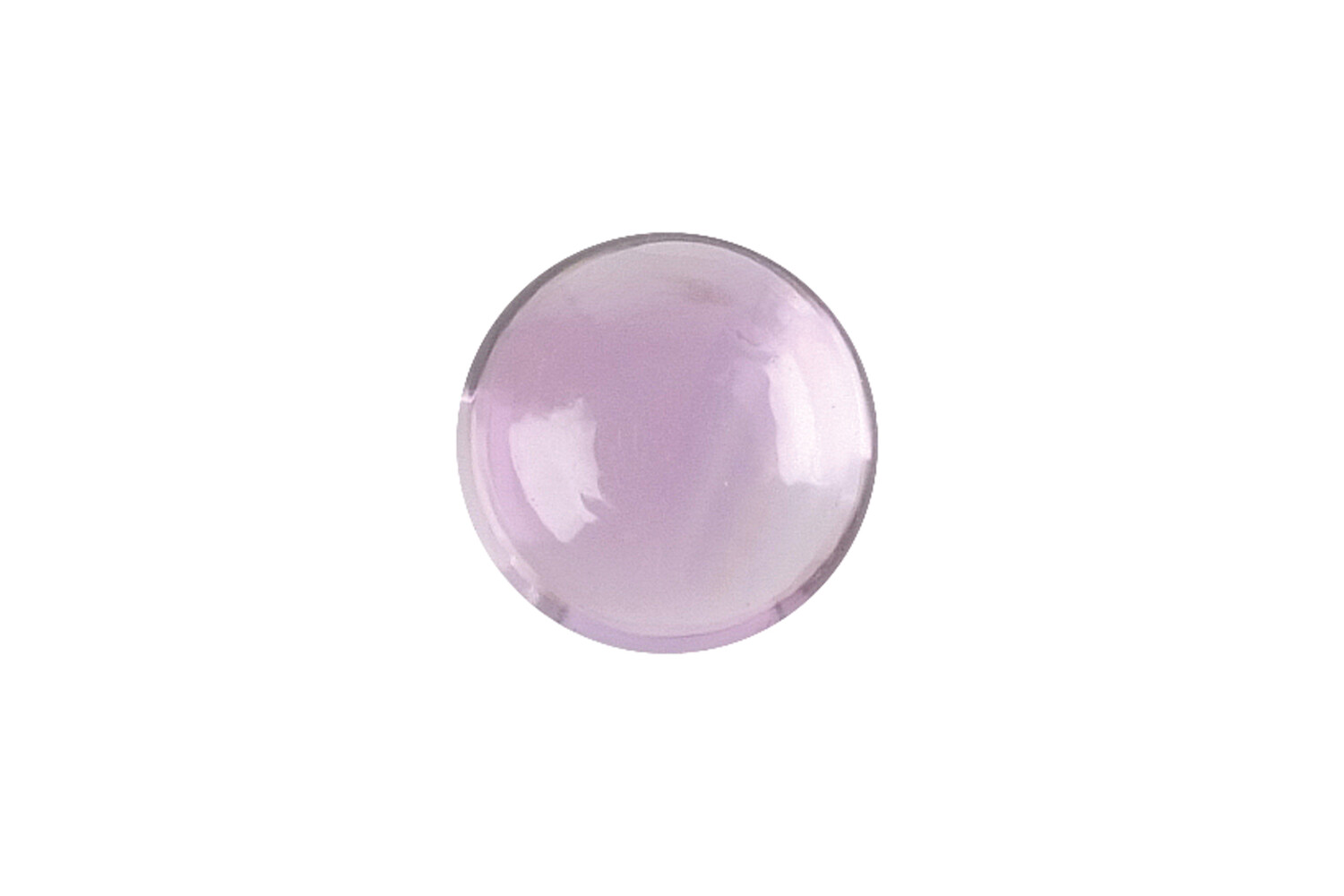 Améthiste véritable taille cabochon rond 2.00 mm