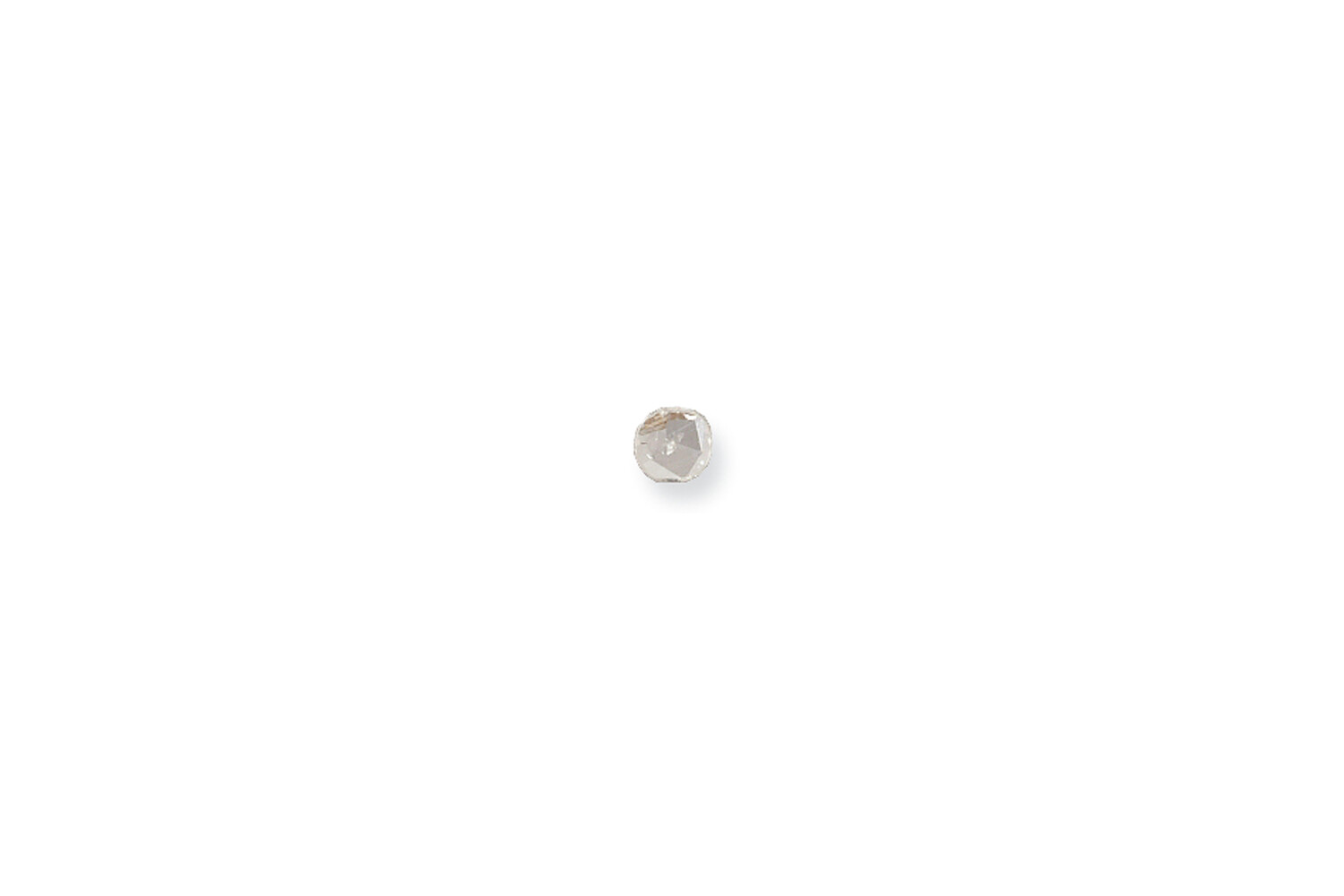 DIAMANT ROSE 9 FACETTES / 1,7 MM