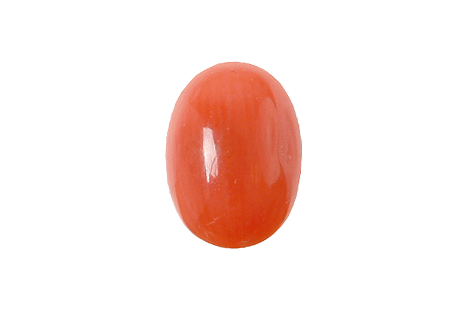 CORAIL ROUGE CABOCHON OVAL 11 X 7 MM