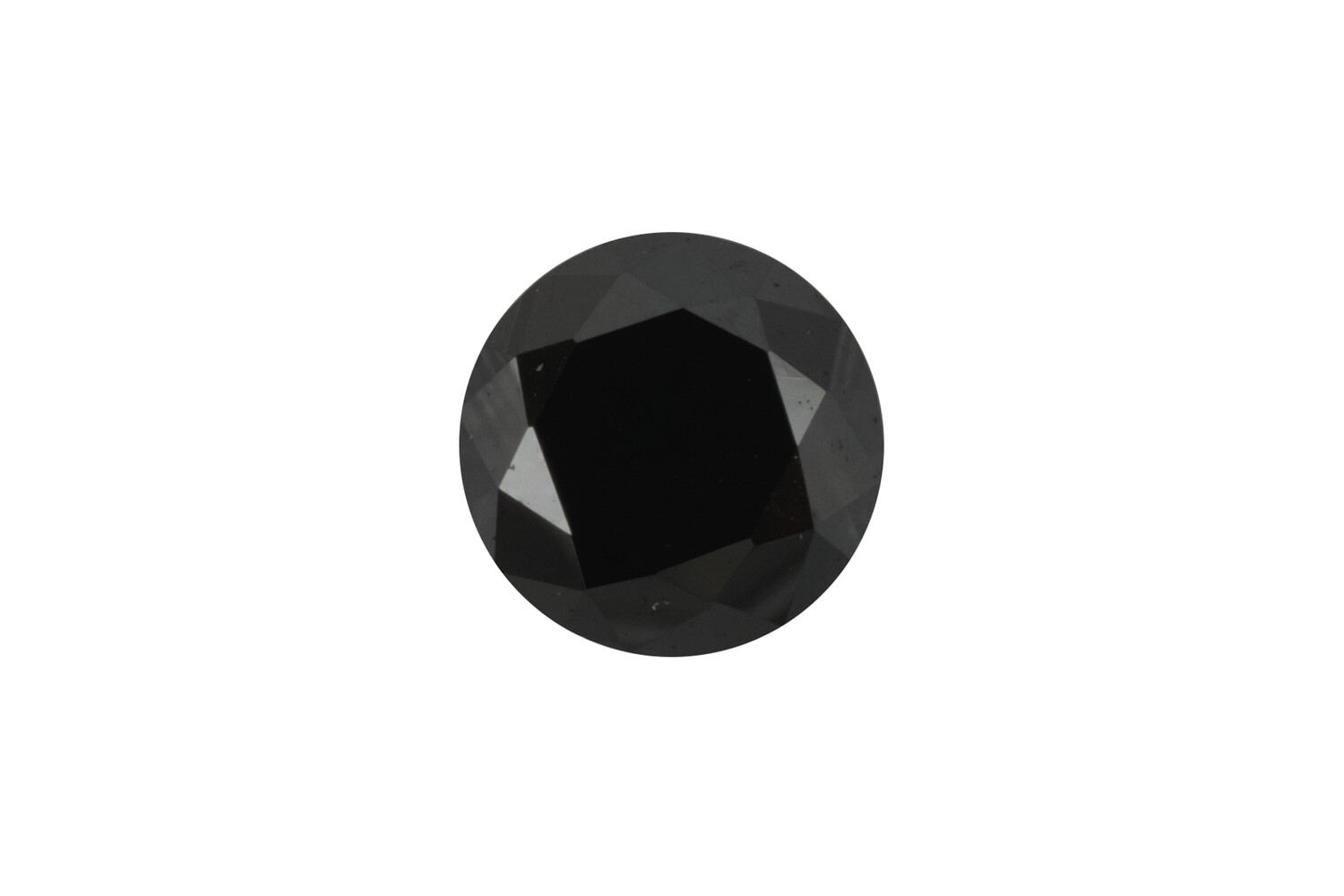 DIAMANT NOIR ROND 0,12 CRT.