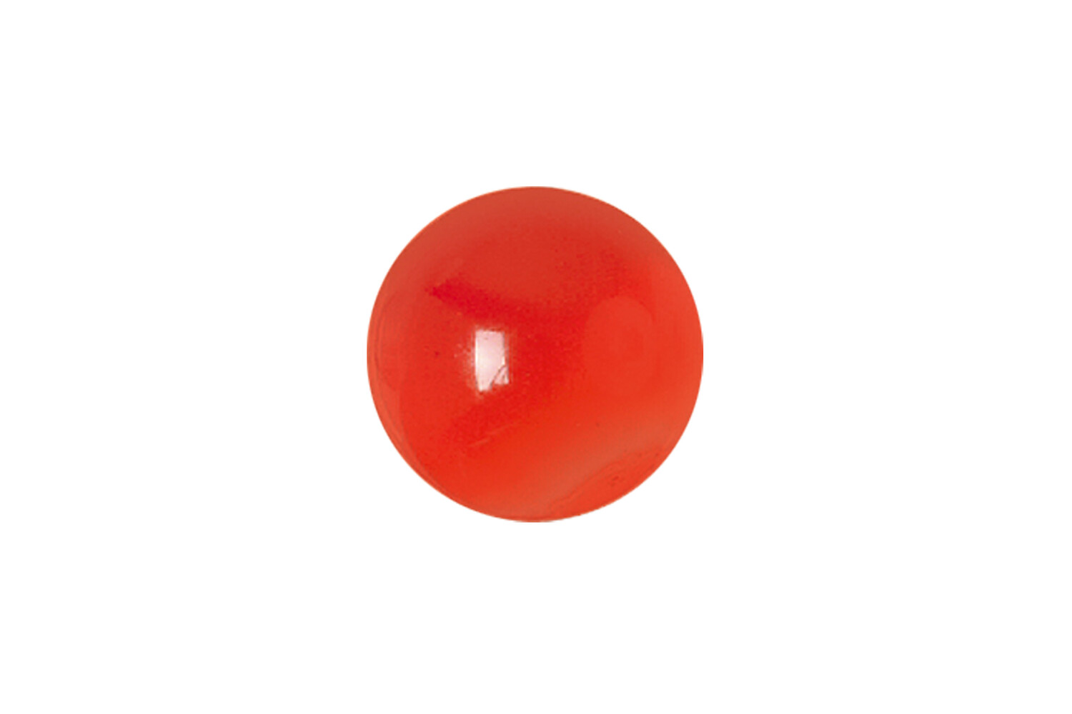 Cornaline cabochon rond 6.0 mm