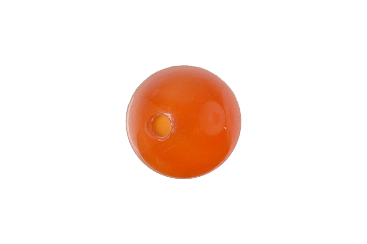 Cornaline cabochon rond 4.0 mm