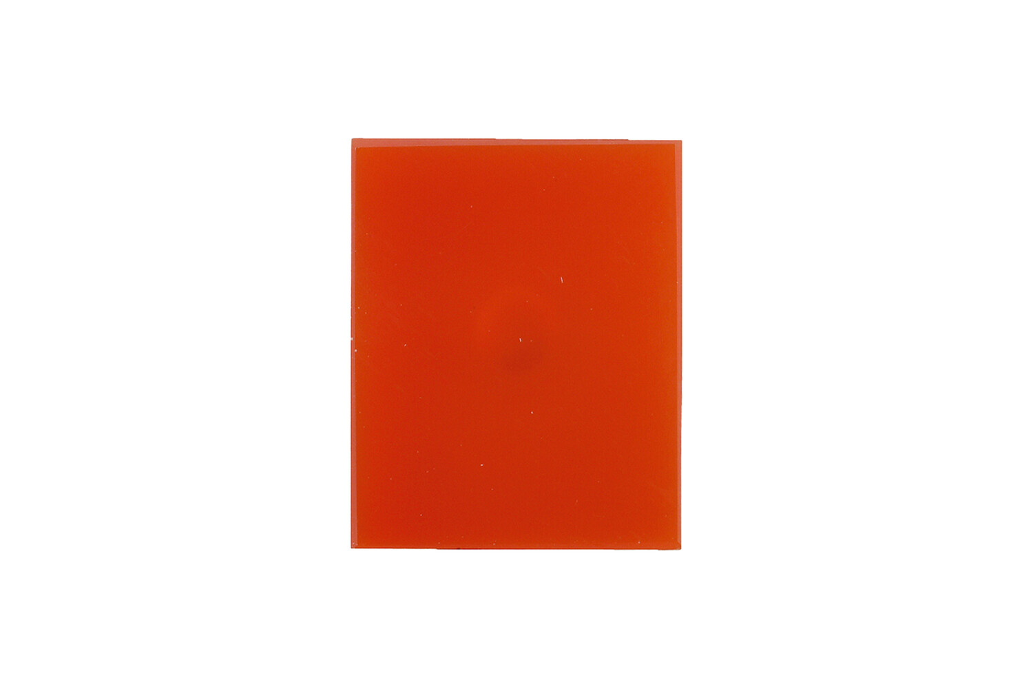 Cornaline plaque carrée  12.0 x 10.0 mm