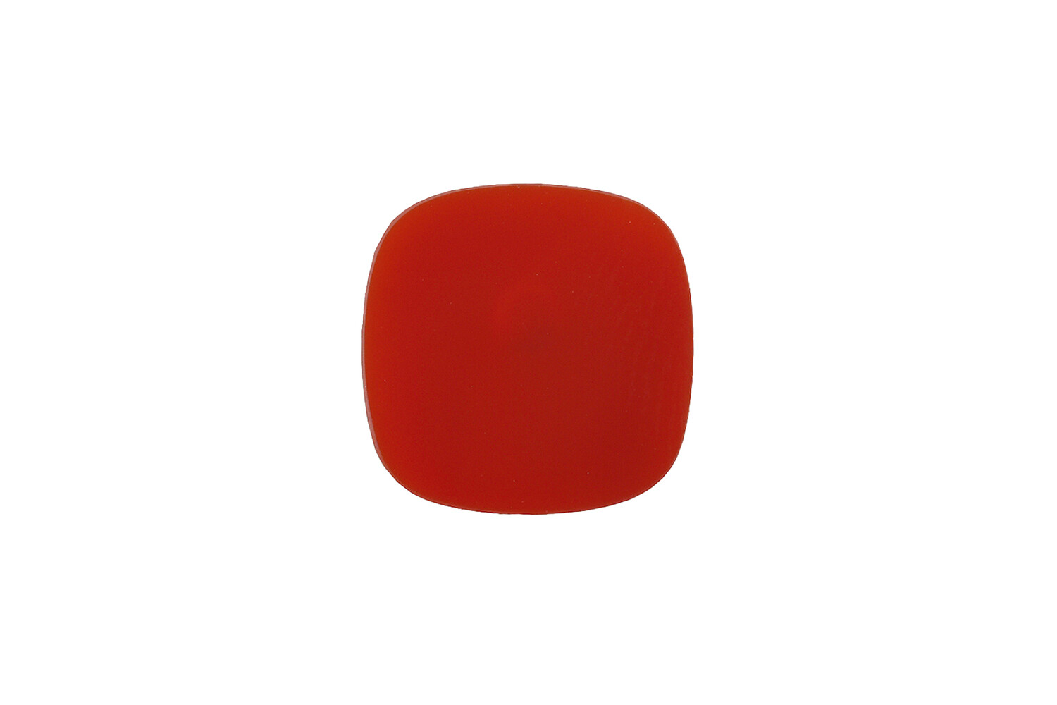 Cornaline  plaque forme tonneau 6.0 x 6.0 mm