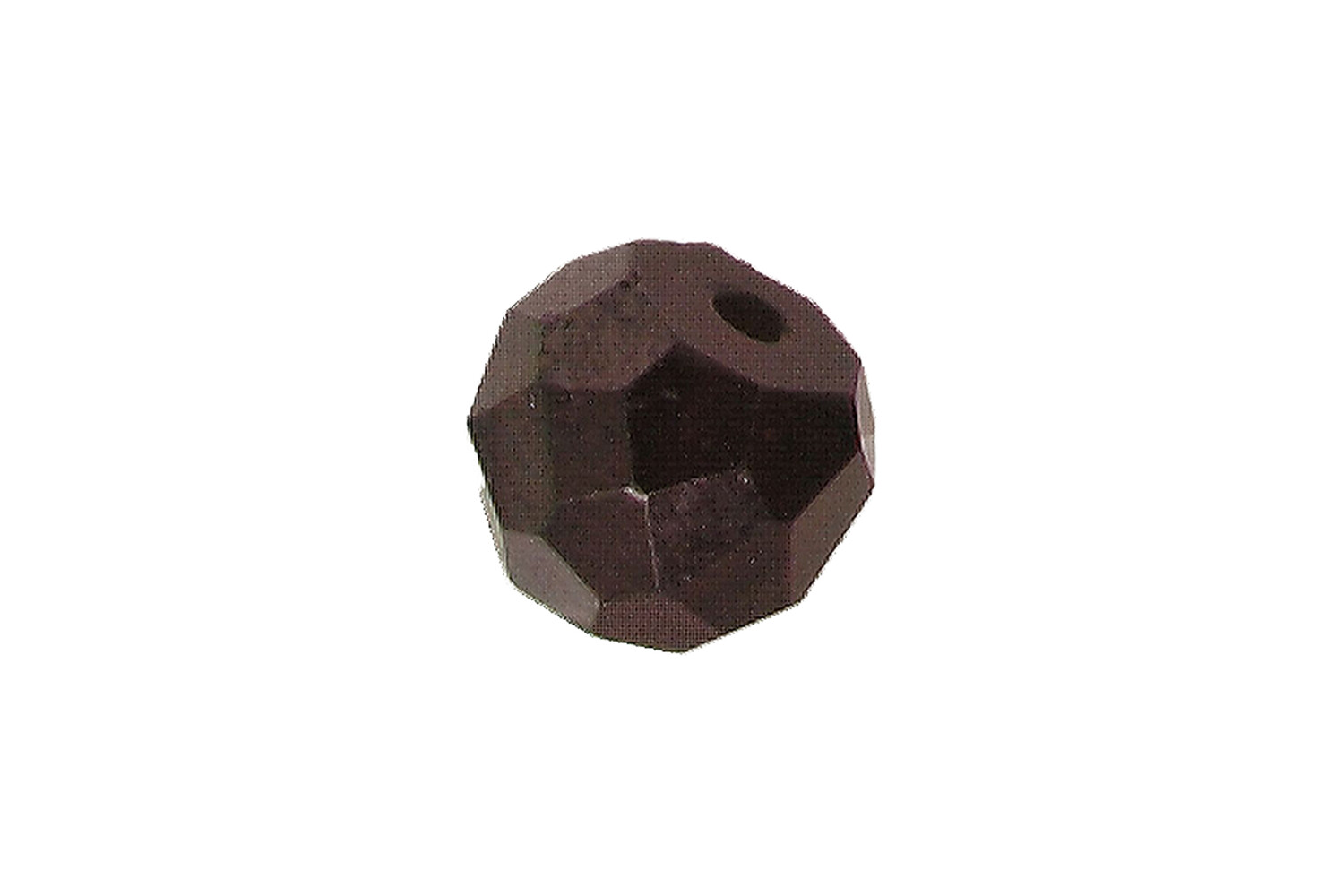 Grenat rond percé taille facettes 4.0 mm