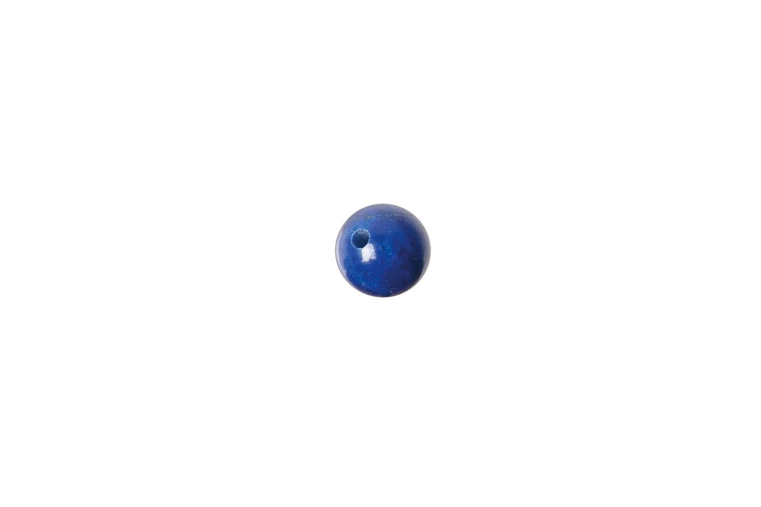lapis lazulli percé rond 6.0 mm