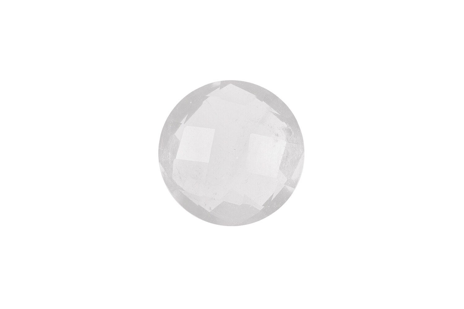 Pierre de lune taille facettes double face 6.0 mm