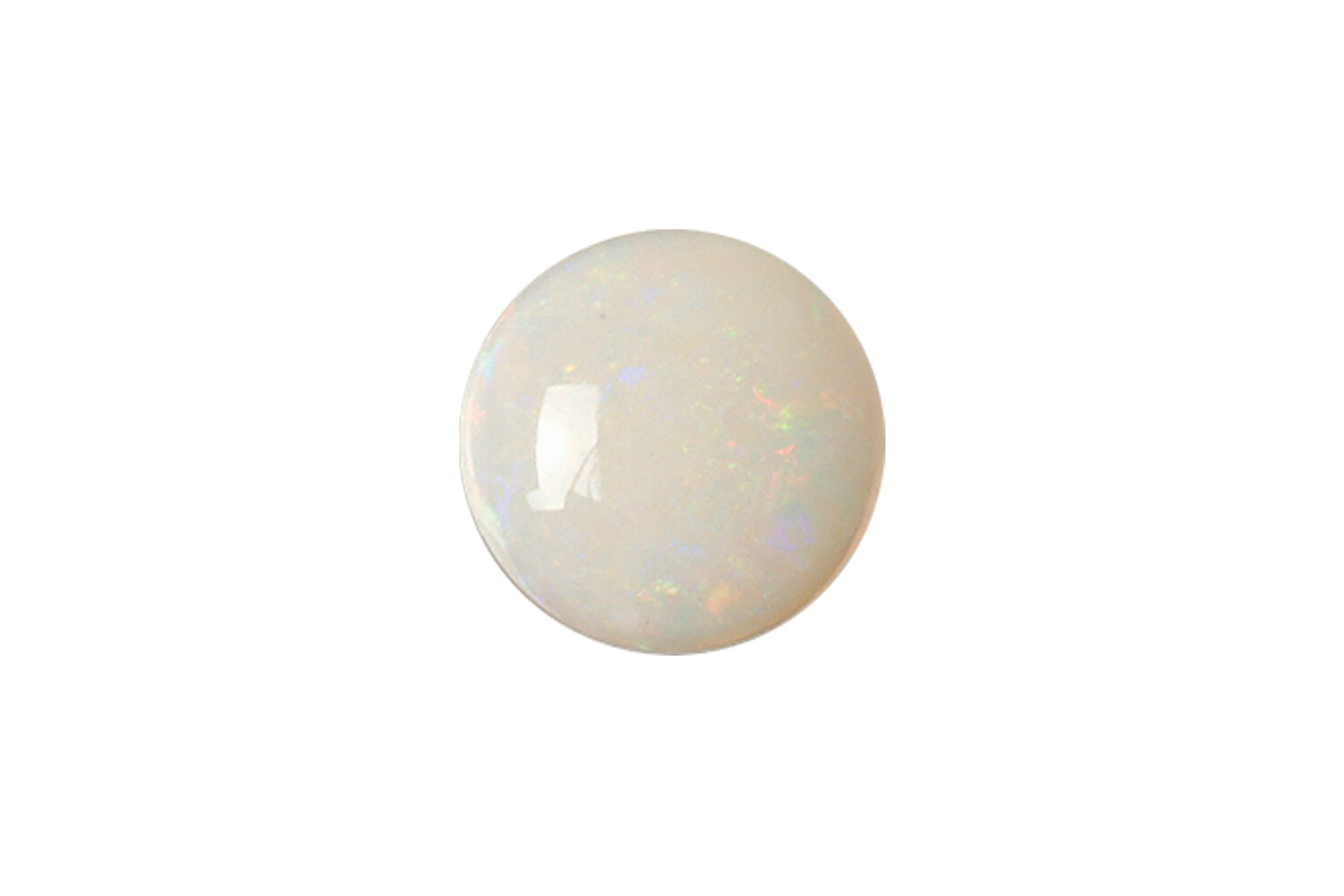 Opale de lait cabochon 1.5 mm