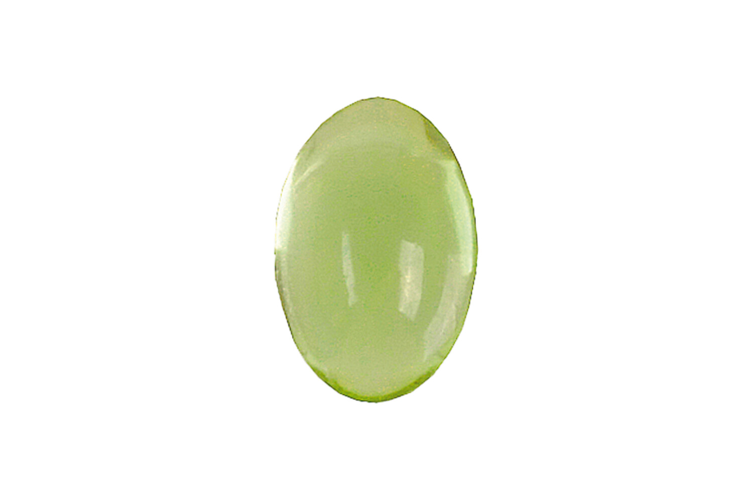 Péridot cabochon oval 5.0 x 3.0 mm
