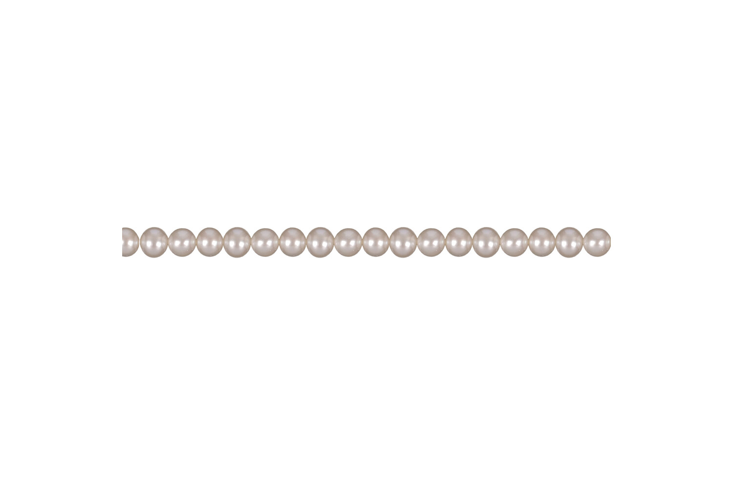 Collier de perles d'eau douce blanches 6.5 - 7.0 mm