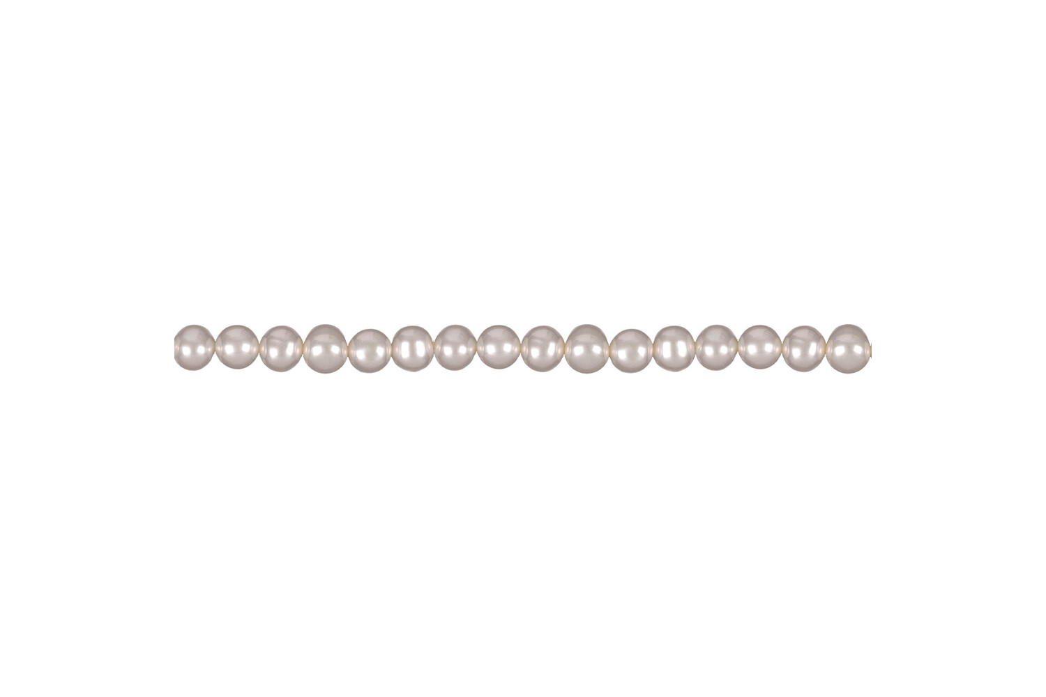 Collier de perles d'eau douce blanches 7.0 - 7.5 mm