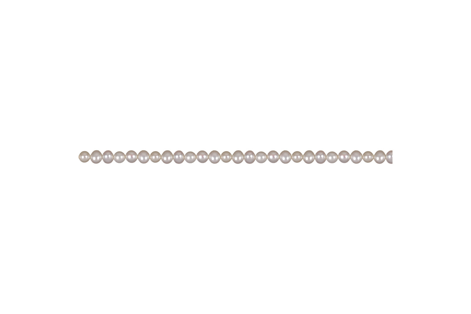 Collier de perles d'eau douce premium 4.0 - 4.5 mm
