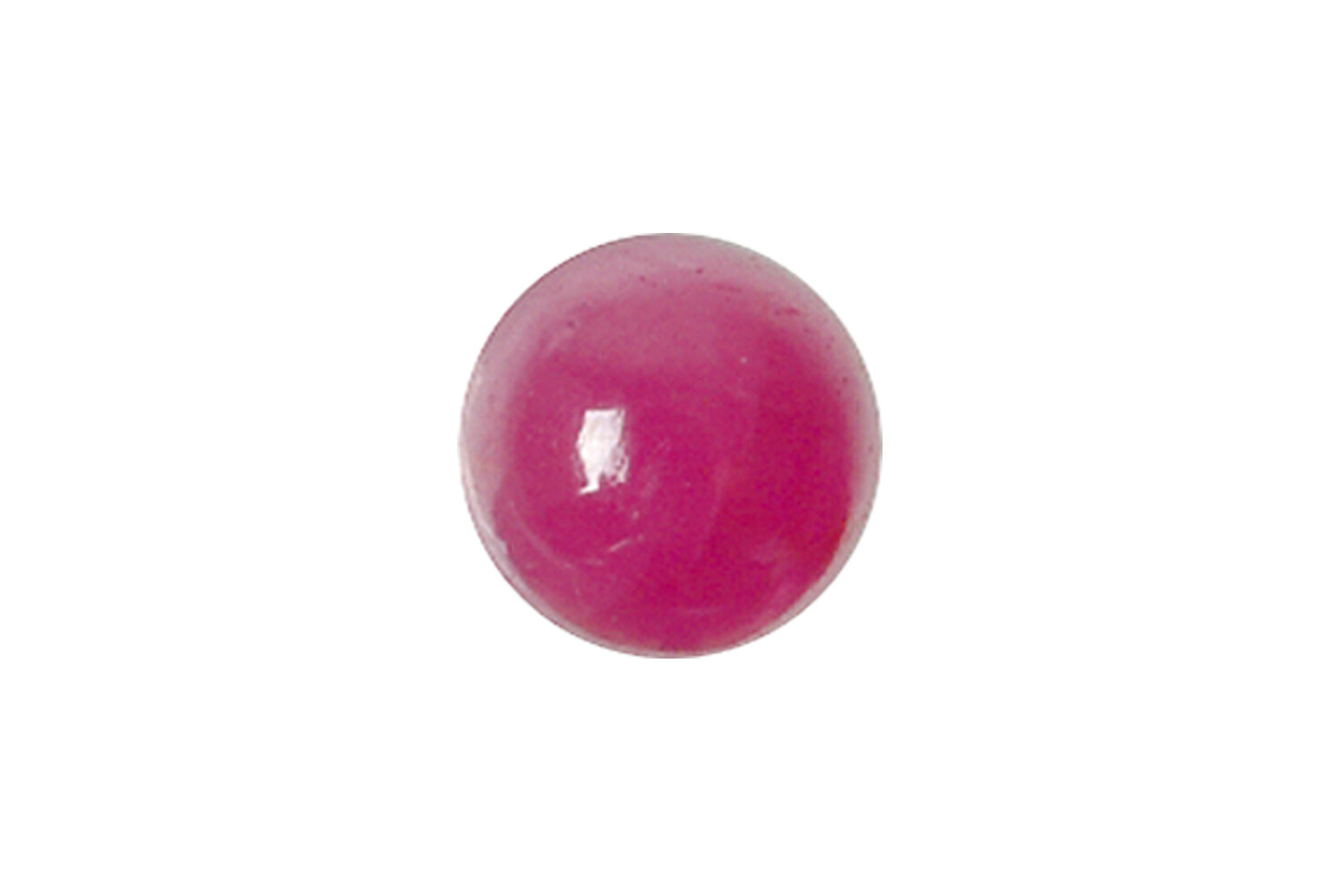 Rubis véritable taille cabochon rond 2.5 mm