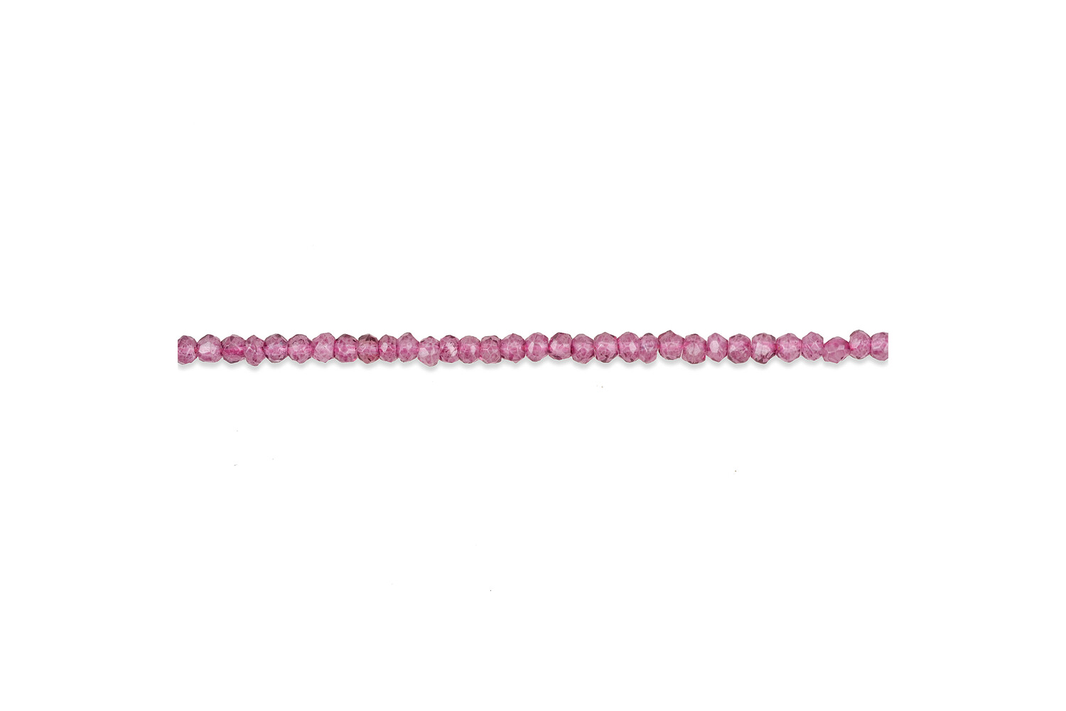 Collier de quartz roses perles 3.0 mm