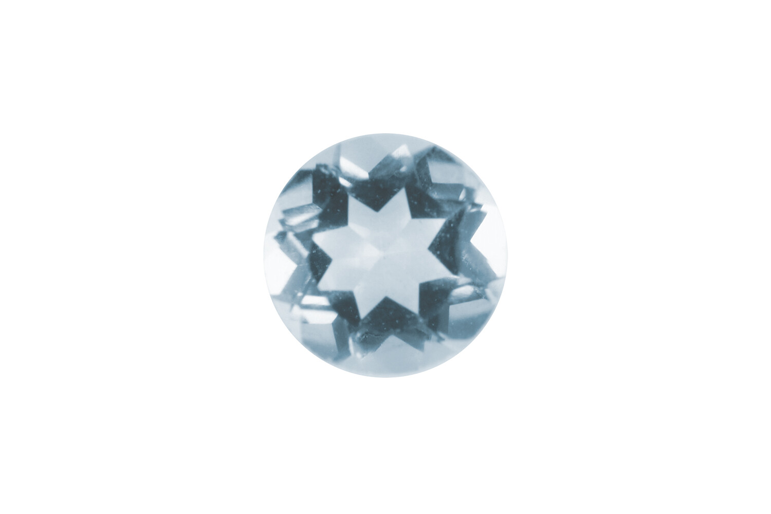 Topaze véritable ice blue taille brillant 2.75 mm
