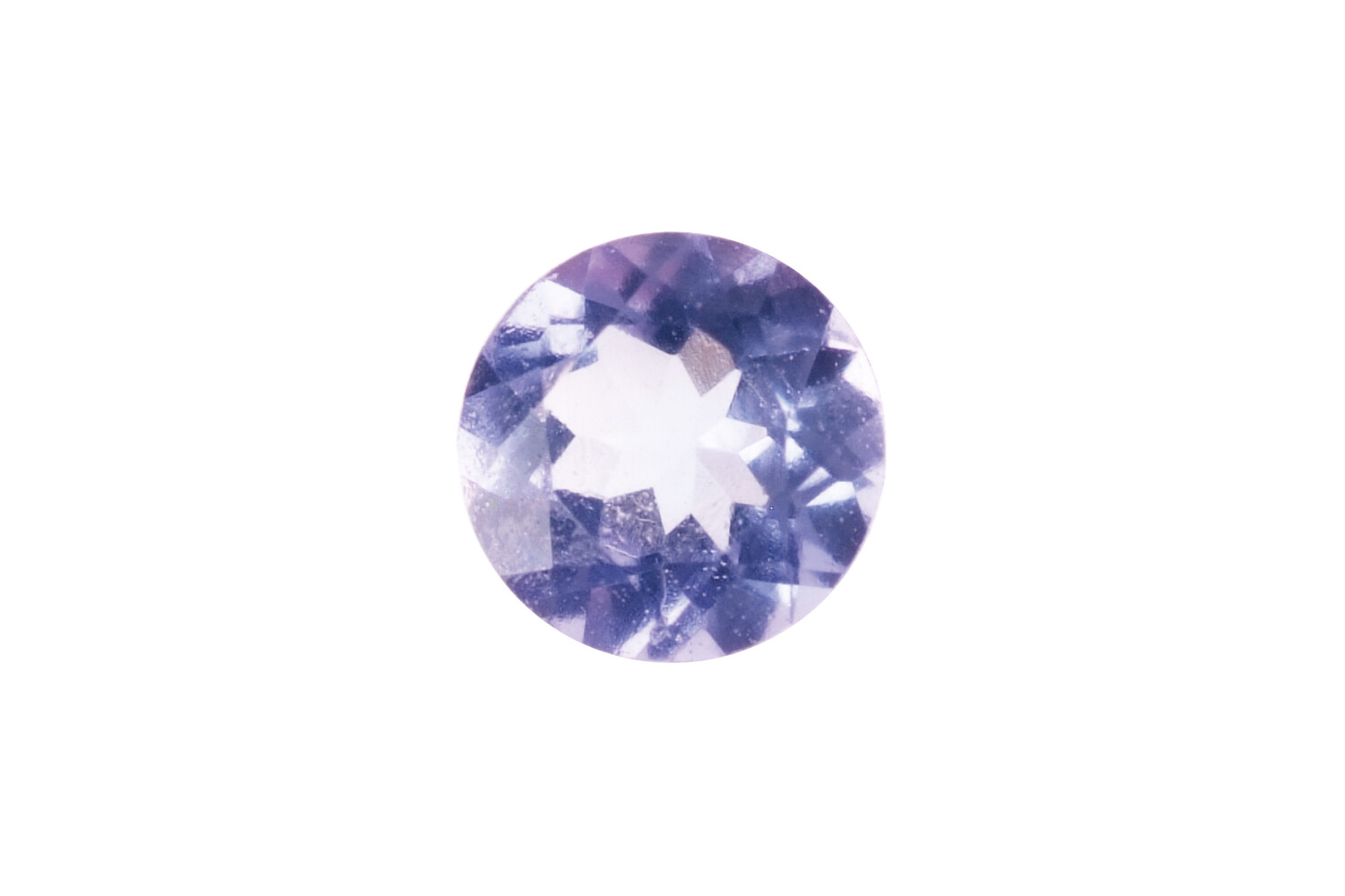 Tanzanite taille brillant 2.5 mm