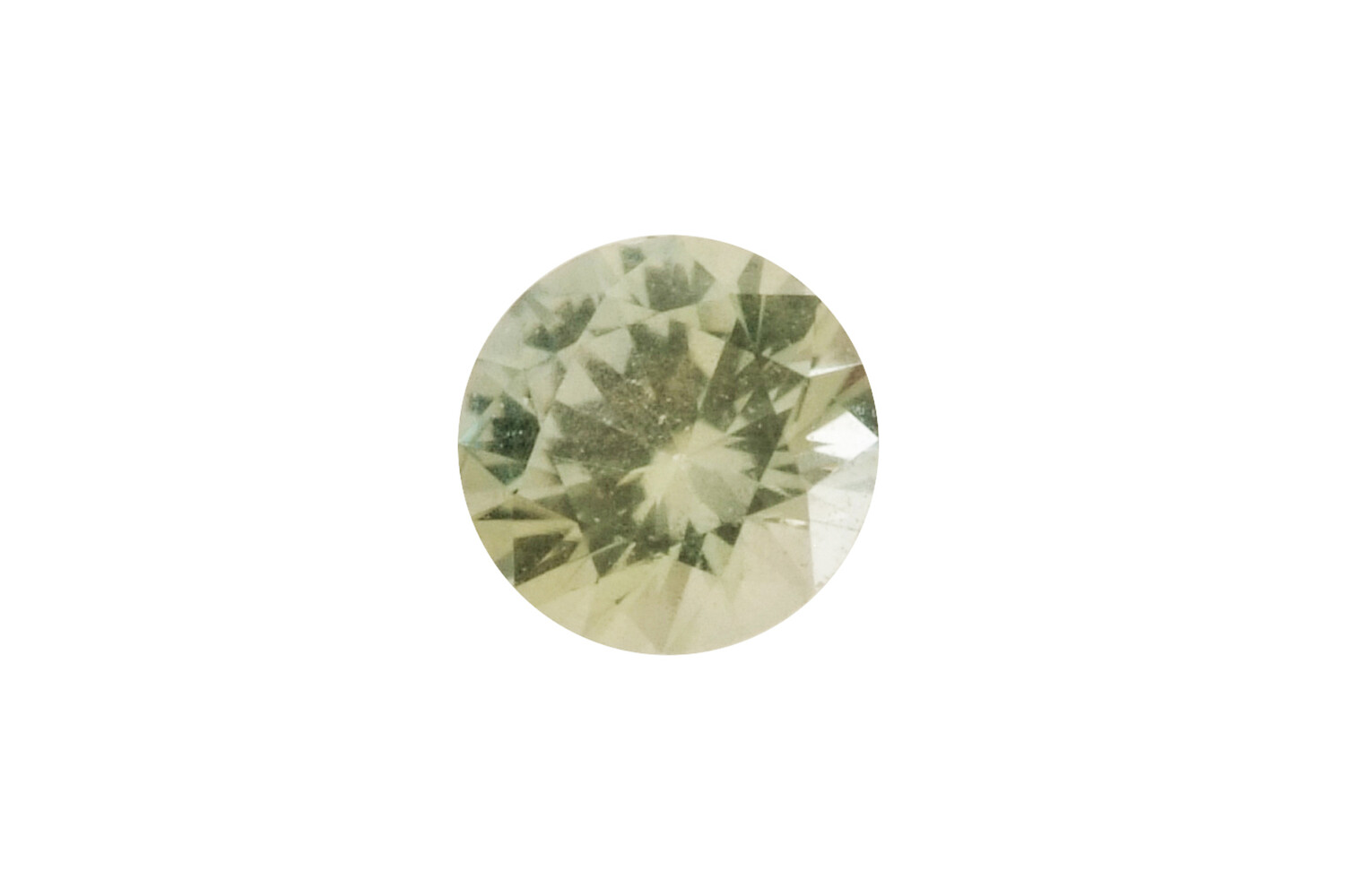 VERT SAPHIR  VERITABLE E TAILLE MECANIQUE 2.25 MM