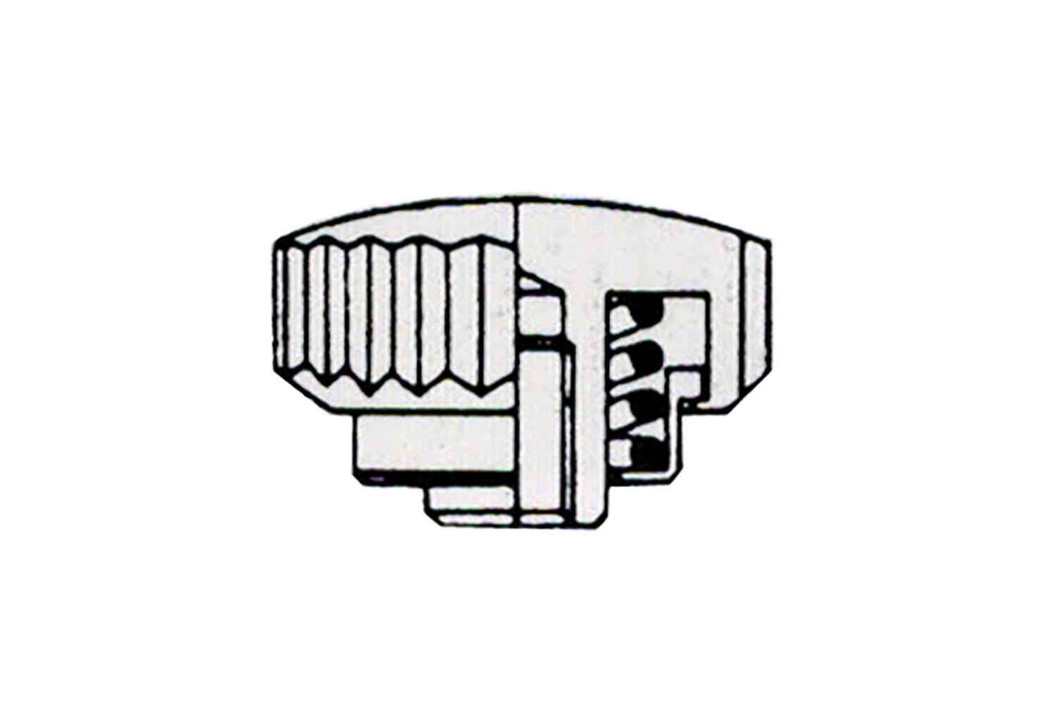 COURONNE CHROMÉ 04 Ø3,5X0,8