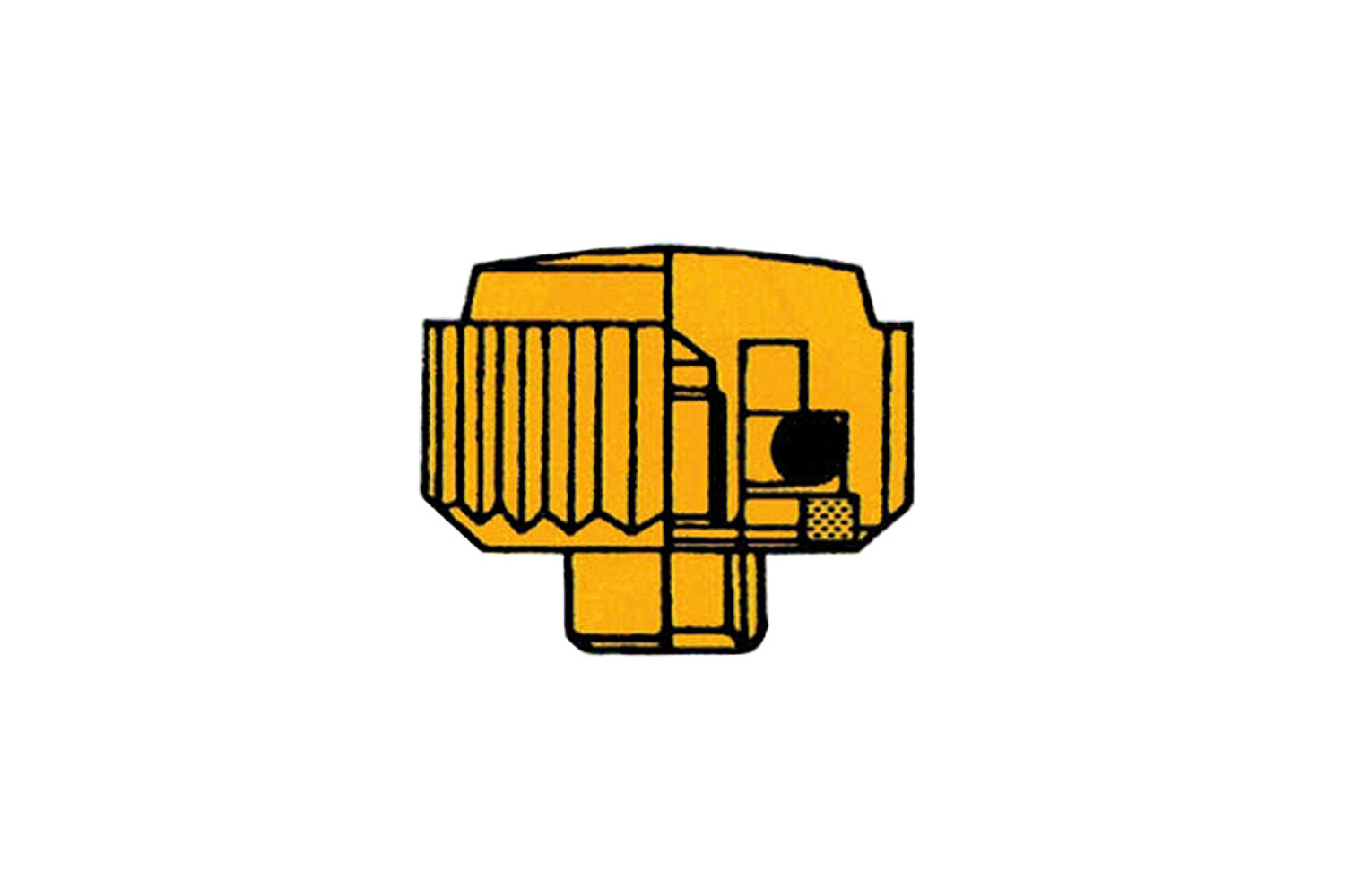 COURONNE JAUNE 05 Ø4,5X0,9