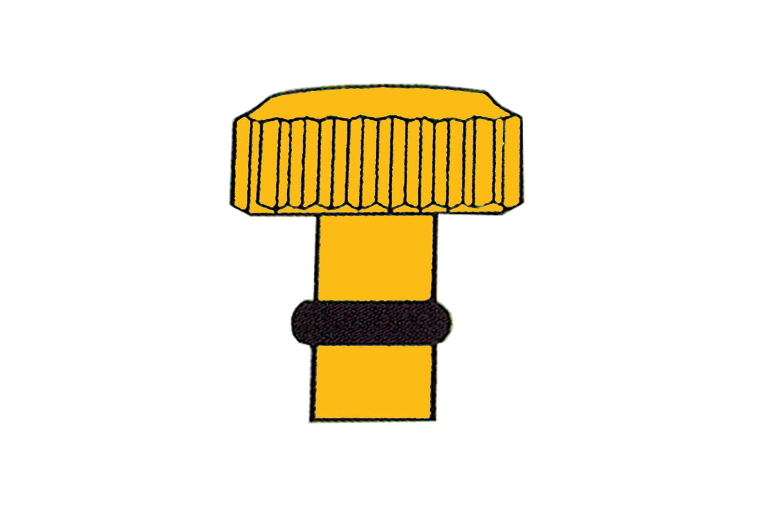 COURONNE JAP. JAUNE 20 Ø3X0,9