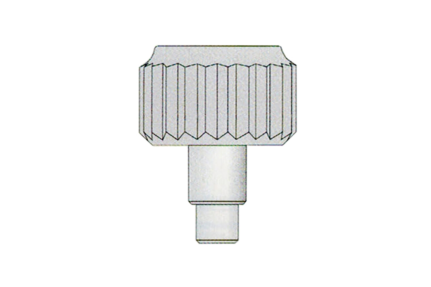 COURONNE À VISSER INOX 31 Ø7X2,7