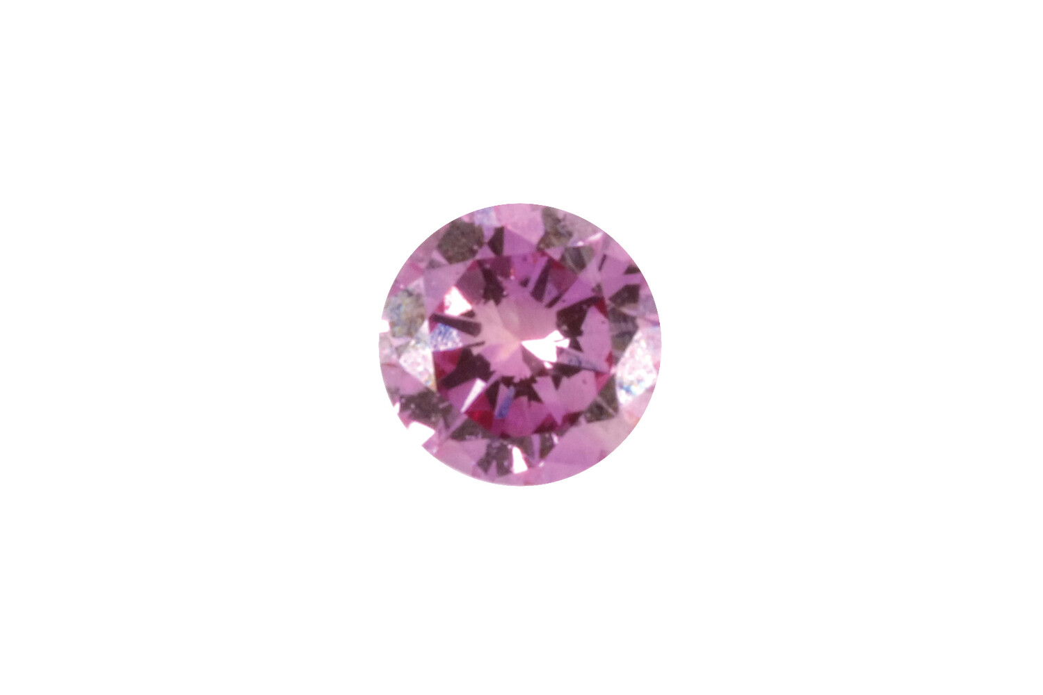 SYNTHETIQUE DIAMANT VIOLET VVS 0.06 CT