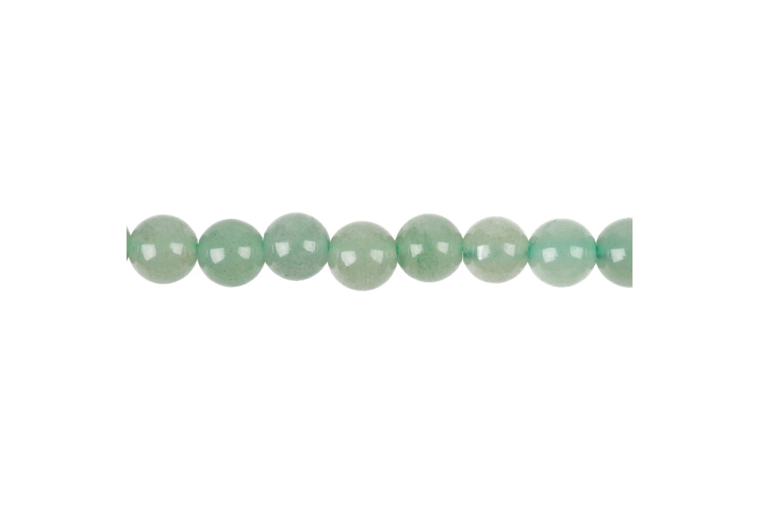 Collier d'aventurines  rondes 8.0 mm