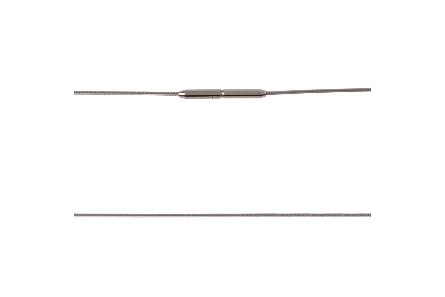 Collier cable acier 0.6 mm longueur 45 cm