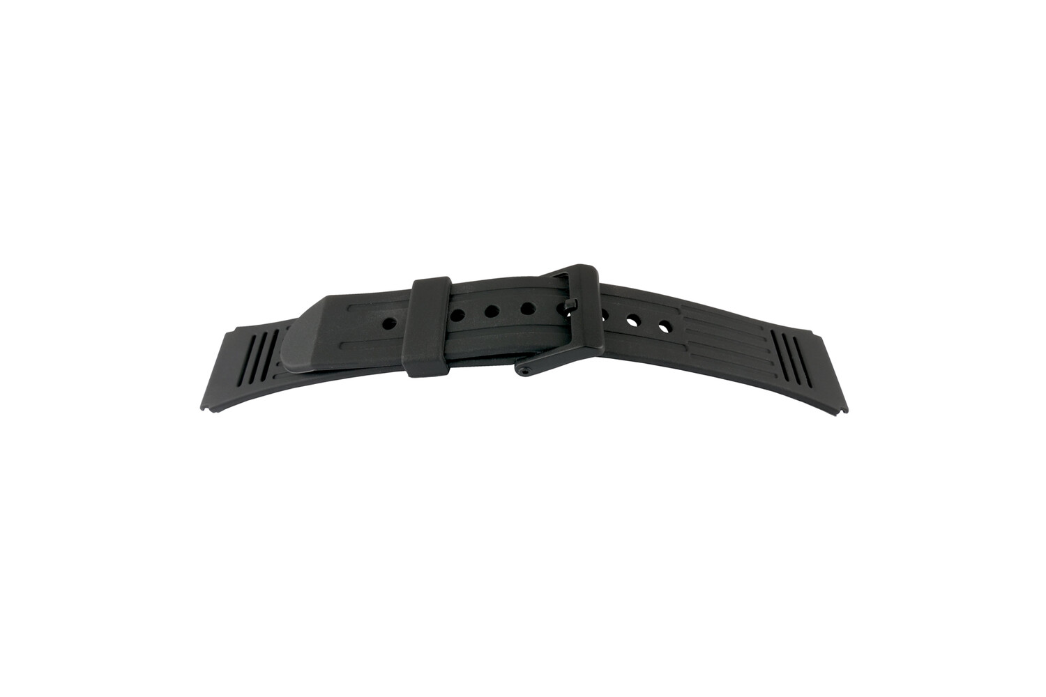 Bracelet de montre Bear polyuréthane noir fixation