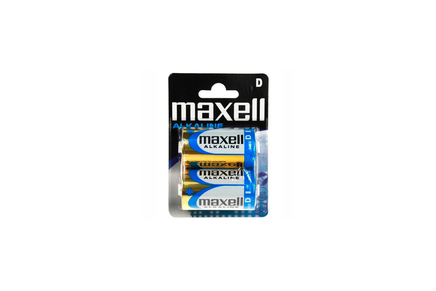 2 PIÈCES PILES MAXELL LR20 1.5V