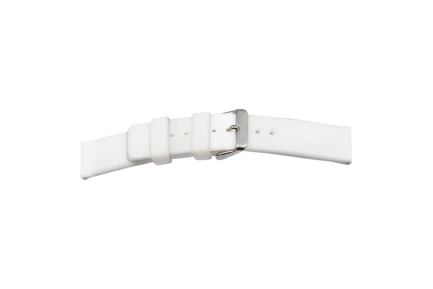 Bracelet de montre Bear polyuréthane blanc fixation