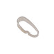 Bélière fine argent 8.0 mm