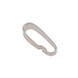 Bélière moyenne argent 10.0 mm