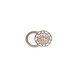 Poussettes argent anti basculement