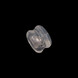 Poussettes argent silicone ± 6.5