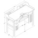 Etabli double Elite HPL Durston