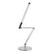 LAMPE À LEDS SUR PLATEAU ARGENT