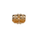 Poussette Belge massive or jaune 18 carats
