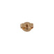 Poussette Belge dentelée Goldfilled
