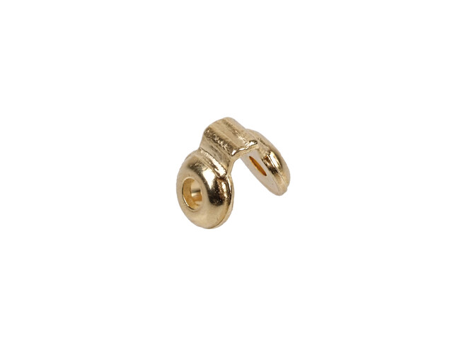 Charniére boule or jaune 14 carats